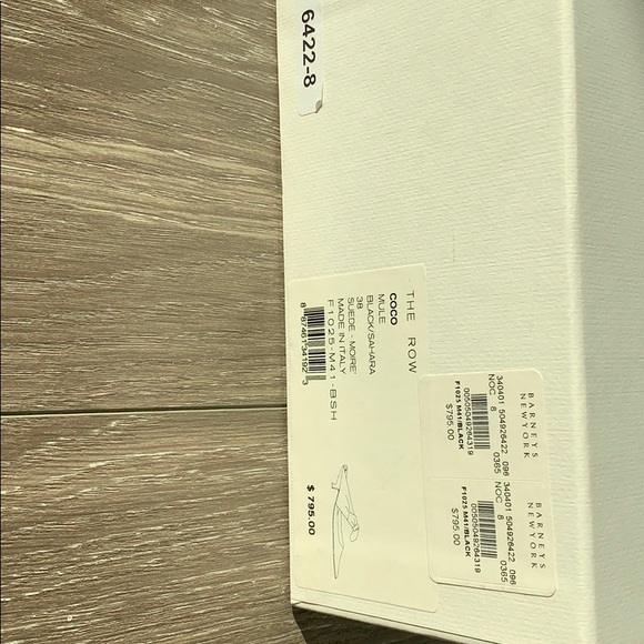 The row coco bow suede and silk mules - Picture 11 of 11